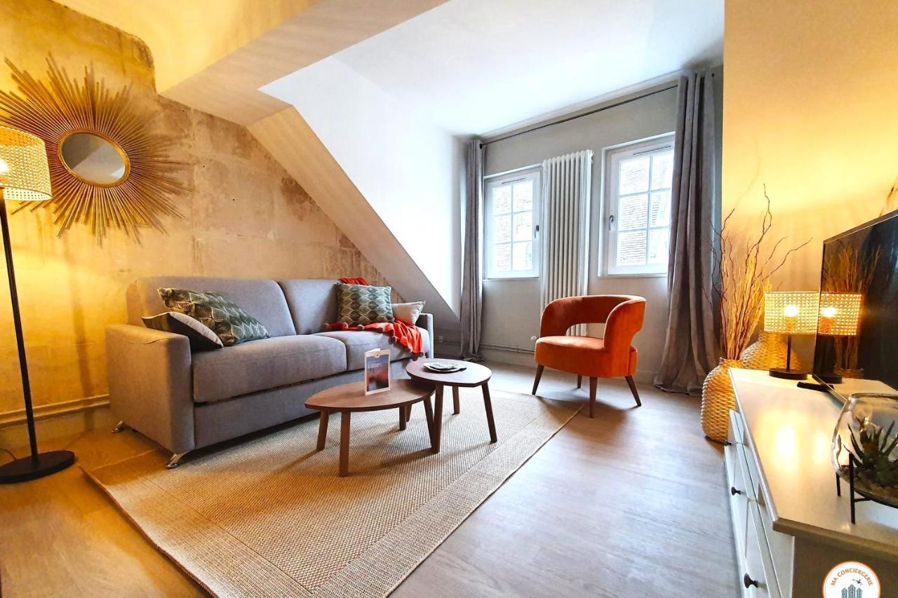 La Plume De Malherbe - Parking - Coup De Coeur Apartment ก็อง ภายนอก รูปภาพ