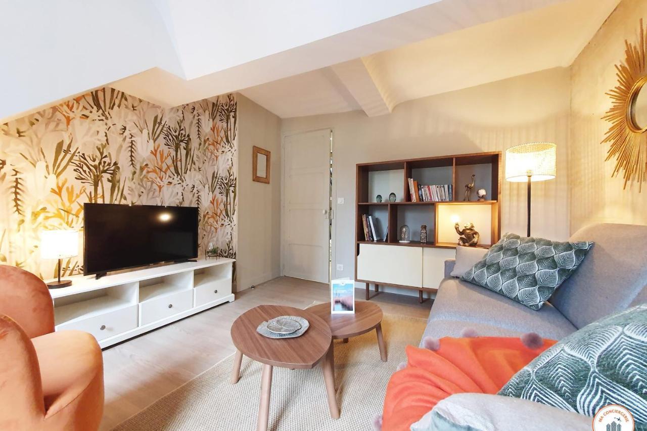 La Plume De Malherbe - Parking - Coup De Coeur Apartment ก็อง ภายนอก รูปภาพ
