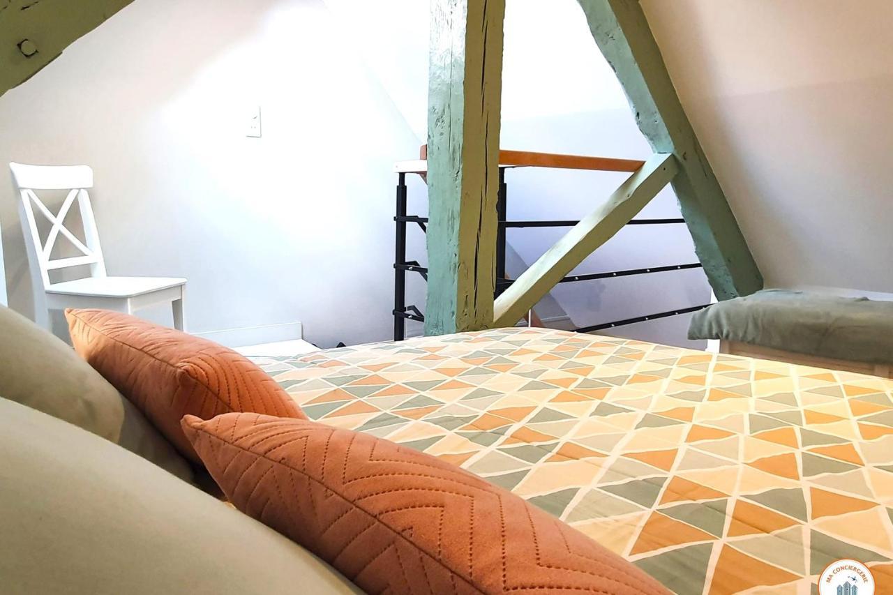 La Plume De Malherbe - Parking - Coup De Coeur Apartment ก็อง ภายนอก รูปภาพ