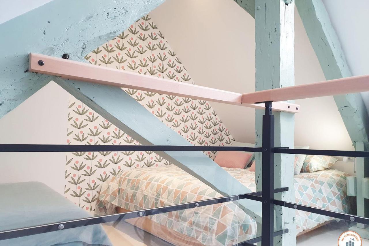 La Plume De Malherbe - Parking - Coup De Coeur Apartment ก็อง ภายนอก รูปภาพ